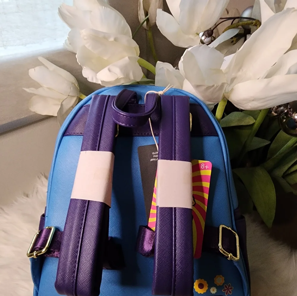 Jimi Hendrix Psychedelic Glow Landscape Wallet&Matching Backpack